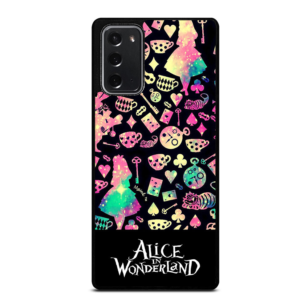 ALICE IN WONDERLAND PATTERN Samsung Galaxy Note 20 Case Cover