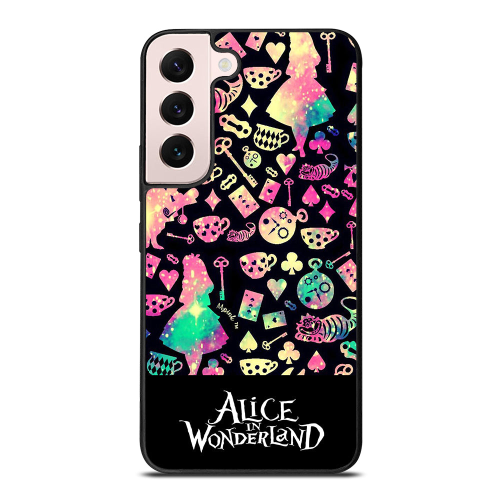 ALICE IN WONDERLAND PATTERN Samsung Galaxy S22 Plus Case Cover