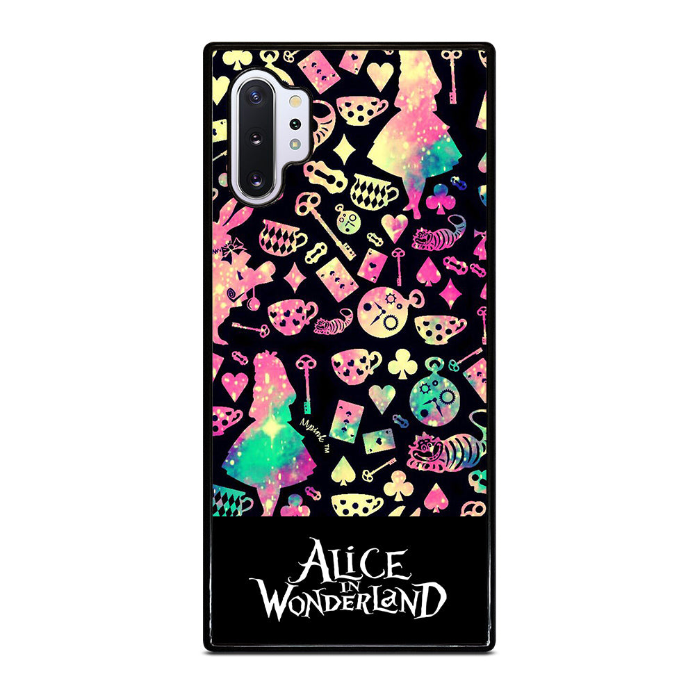 ALICE IN WONDERLAND PATTERN Samsung Galaxy Note 10 Plus Case Cover