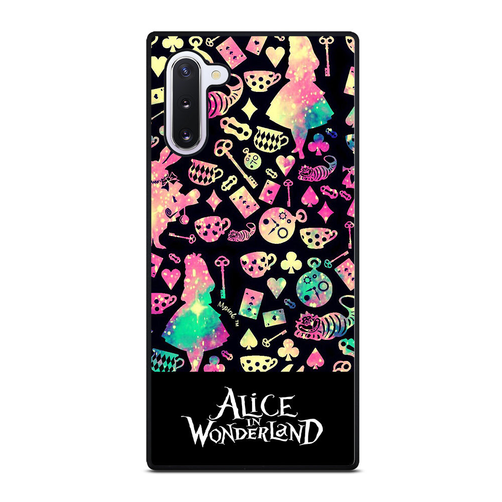 ALICE IN WONDERLAND PATTERN Samsung Galaxy Note 10 Case Cover