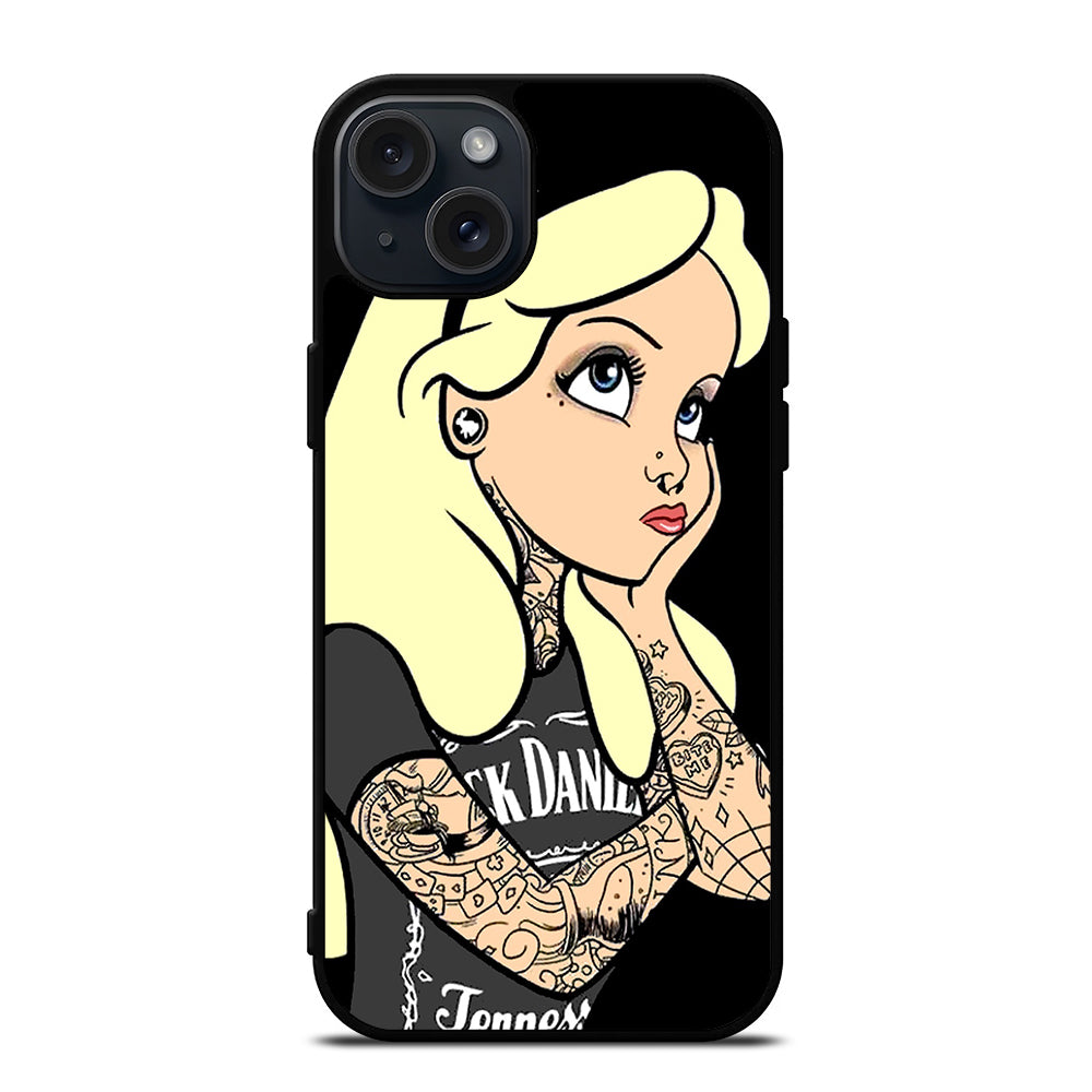 ALICE IN WONDERLAND BAD GIRL iPhone 15 Plus Case Cover