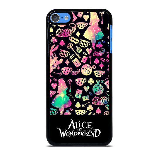 ALICE IN WONDERLAND PATTERN iPod Touch 7 Case Cover