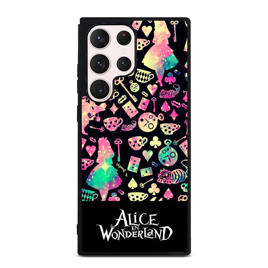 ALICE IN WONDERLAND PATTERN Samsung Galaxy S23 Ultra Case Cover