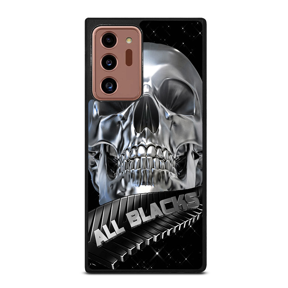 ALL BLACKS NEW ZEALAND RUGBY SKULL Samsung Galaxy Note 20 Ultra Case Cover