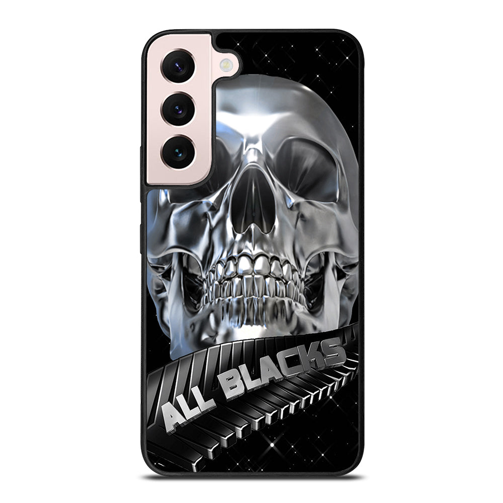 ALL BLACKS NEW ZEALAND RUGBY SKULL Samsung Galaxy S22 Plus Case Cover