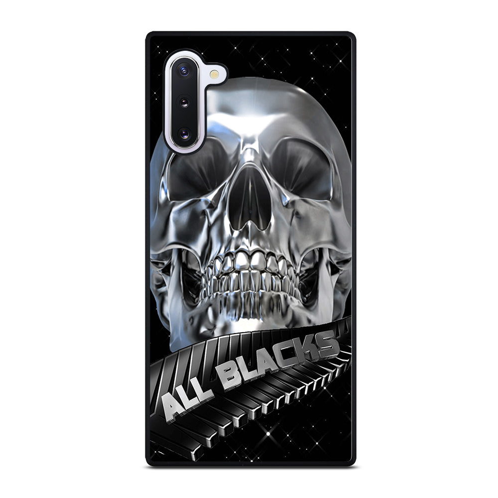 ALL BLACKS NEW ZEALAND RUGBY SKULL Samsung Galaxy Note 10 Case Cover