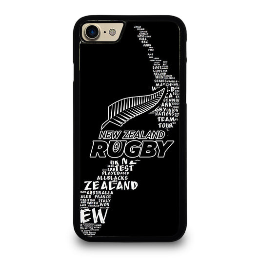 ALL BLACKS NEW ZEALAND RUGBY TEAM 2 iPhone 7 / 8 Case Cover