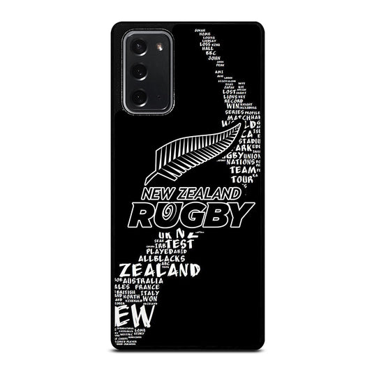 ALL BLACKS NEW ZEALAND RUGBY TEAM 2 Samsung Galaxy Note 20 Case Cover