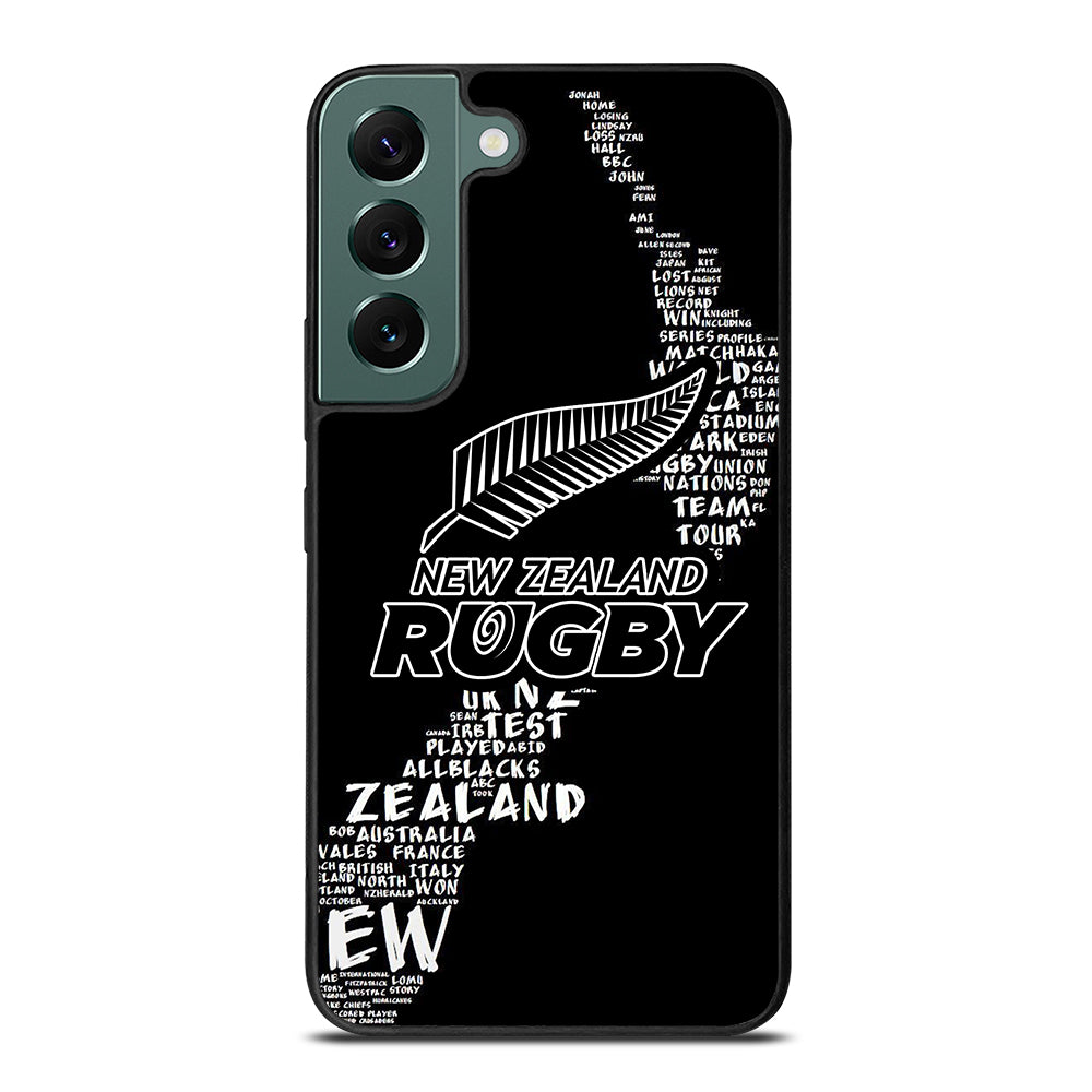 ALL BLACKS NEW ZEALAND RUGBY TEAM 2 Samsung Galaxy S22 Case Cover