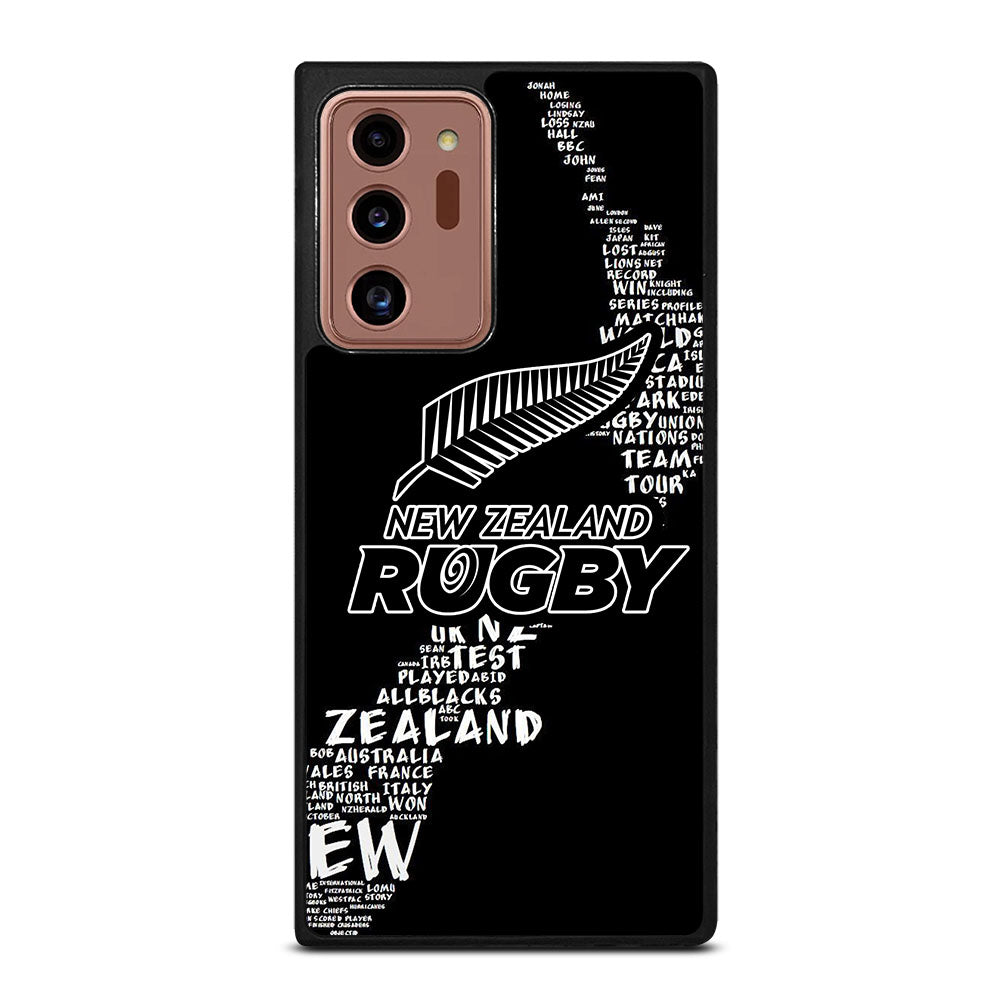 ALL BLACKS NEW ZEALAND RUGBY TEAM 2 Samsung Galaxy Note 20 Ultra Case Cover