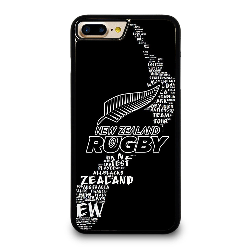 ALL BLACKS NEW ZEALAND RUGBY TEAM 2 iPhone 7 / 8 Plus Case Cover