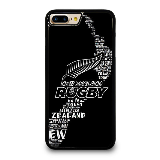 ALL BLACKS NEW ZEALAND RUGBY TEAM 2 iPhone 7 / 8 Plus Case Cover