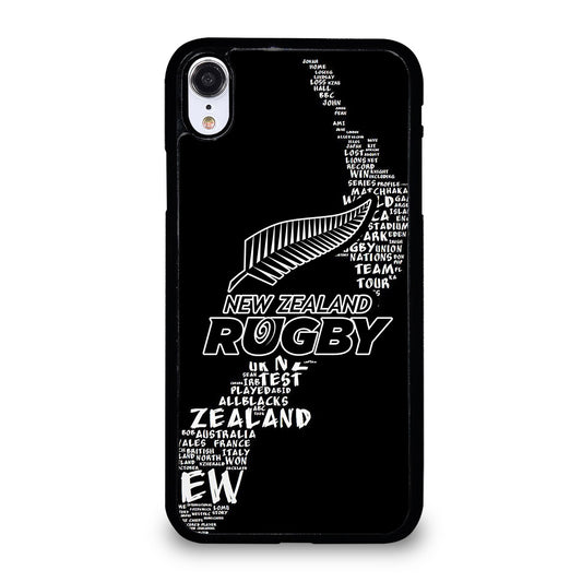 ALL BLACKS NEW ZEALAND RUGBY TEAM 2 iPhone XR Case Cover