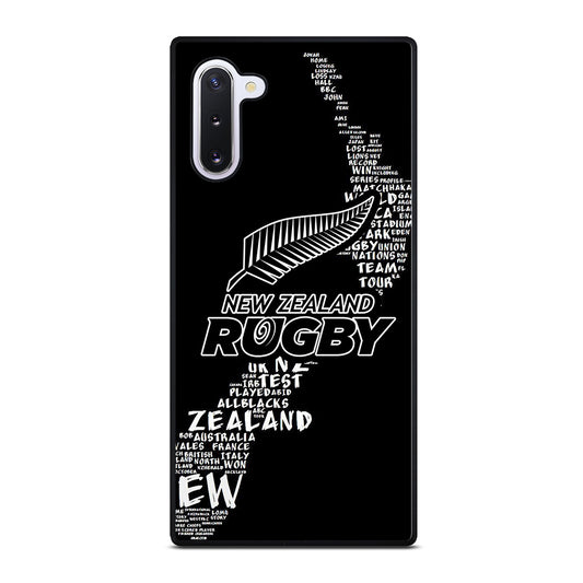 ALL BLACKS NEW ZEALAND RUGBY TEAM 2 Samsung Galaxy Note 10 Case Cover