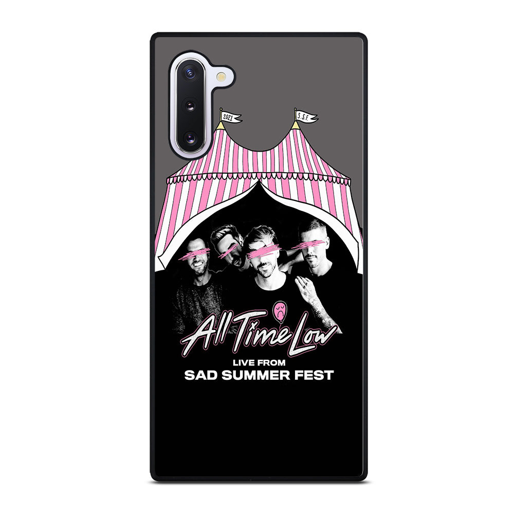 ALL TIME LOW SUMMER FEST Samsung Galaxy Note 10 Case Cover