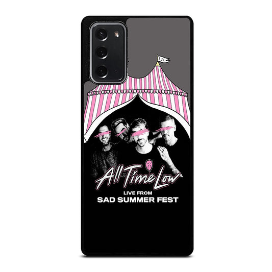 ALL TIME LOW SUMMER FEST Samsung Galaxy Note 20 Case Cover