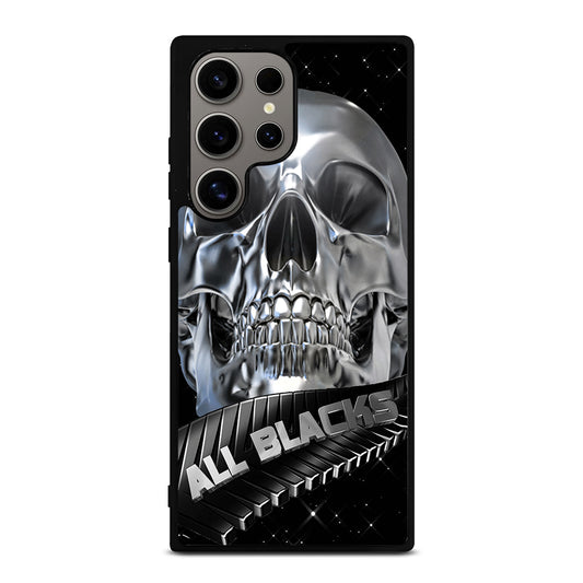 ALL BLACKS NEW ZEALAND RUGBY SKULL Samsung Galaxy S24 Ultra Case Cover