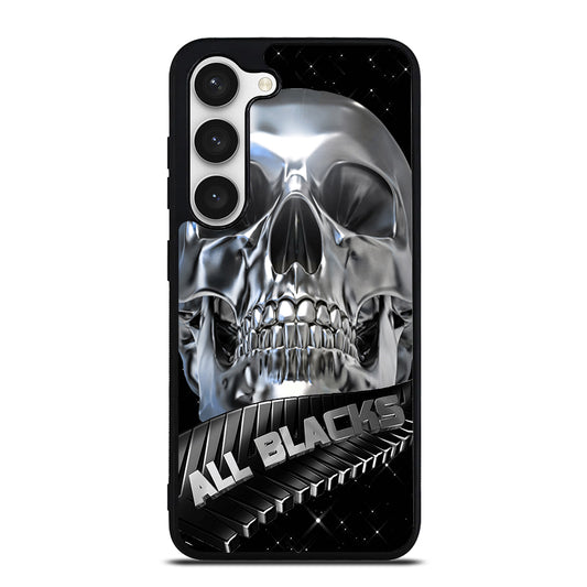ALL BLACKS NEW ZEALAND RUGBY SKULL Samsung Galaxy S23 Case Cover