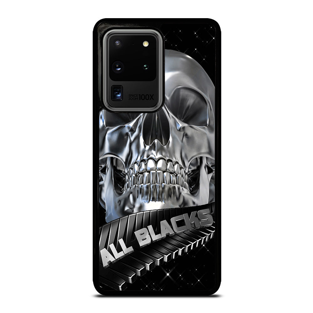 ALL BLACKS NEW ZEALAND RUGBY SKULL Samsung Galaxy S20 Ultra Case Cover