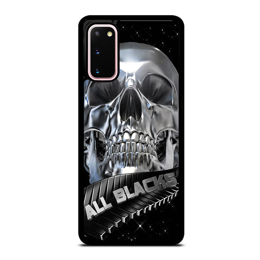 ALL BLACKS NEW ZEALAND RUGBY SKULL Samsung Galaxy S20 Case Cover