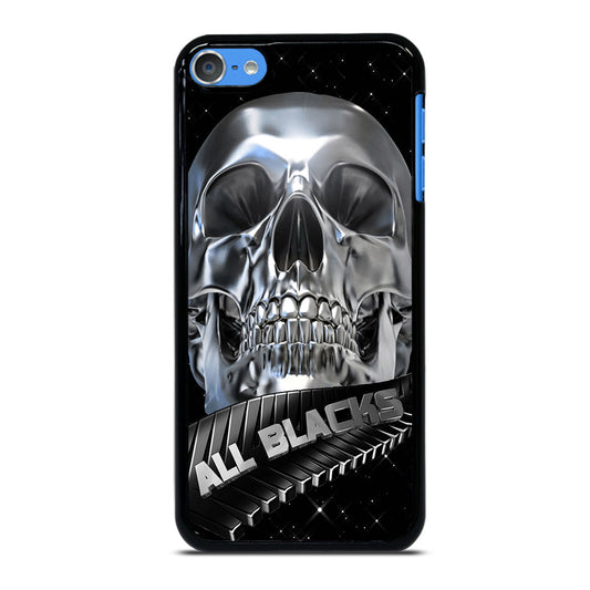 ALL BLACKS NEW ZEALAND RUGBY SKULL iPod Touch 7 Case Cover