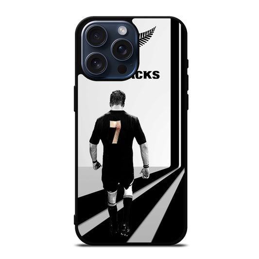 ALL BLACKS NEW ZEALAND RUGBY TEAM 1 iPhone 15 Pro Max Case Cover