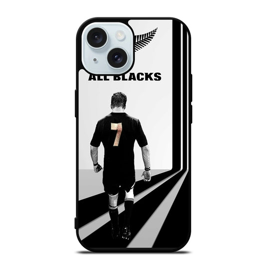 ALL BLACKS NEW ZEALAND RUGBY TEAM 1 iPhone 15 Case Cover