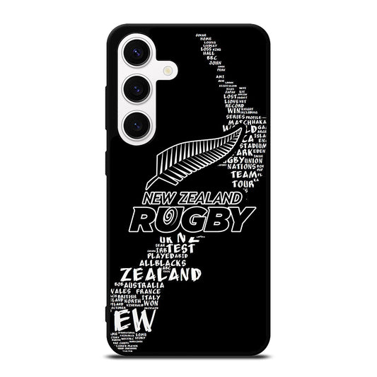 ALL BLACKS NEW ZEALAND RUGBY TEAM 2 Samsung Galaxy S24 Case Cover