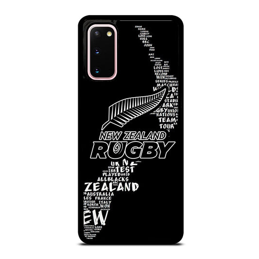 ALL BLACKS NEW ZEALAND RUGBY TEAM 2 Samsung Galaxy S20 Case Cover