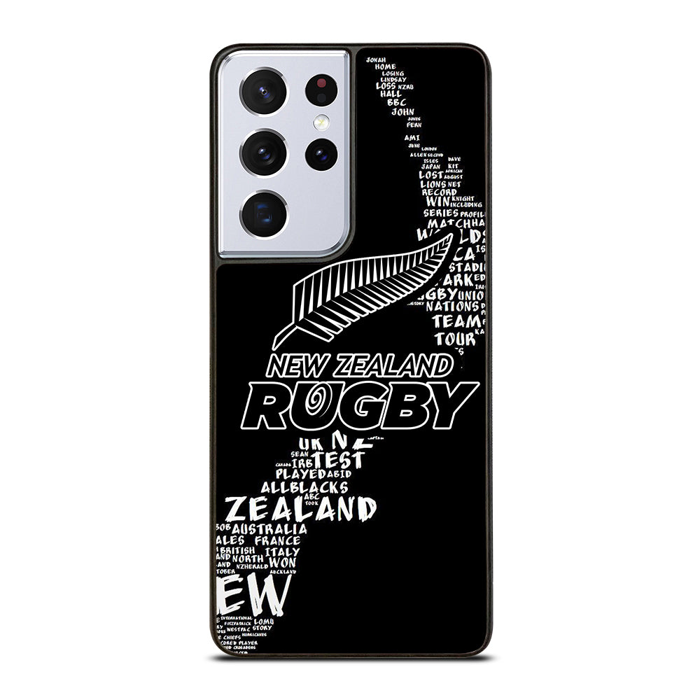 ALL BLACKS NEW ZEALAND RUGBY TEAM 2 Samsung Galaxy S21 Ultra Case Cover