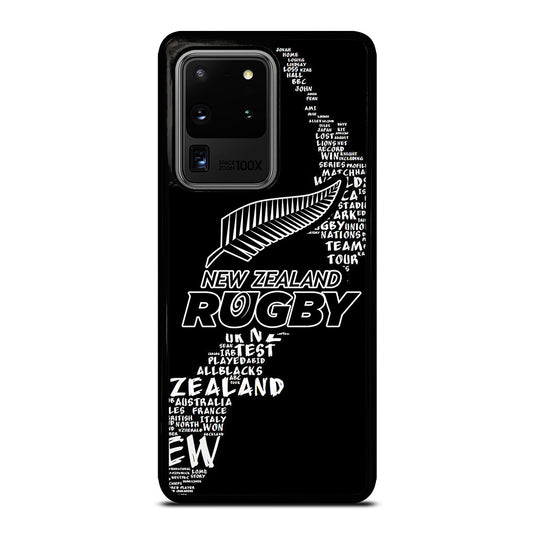 ALL BLACKS NEW ZEALAND RUGBY TEAM 2 Samsung Galaxy S20 Ultra Case Cover