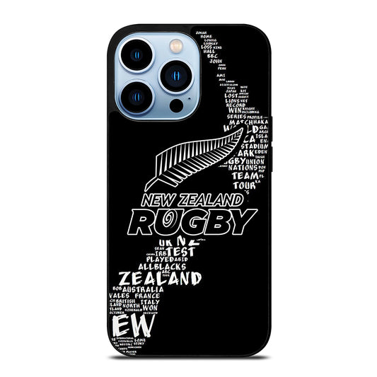 ALL BLACKS NEW ZEALAND RUGBY TEAM 2 iPhone 13 Pro Max Case Cover