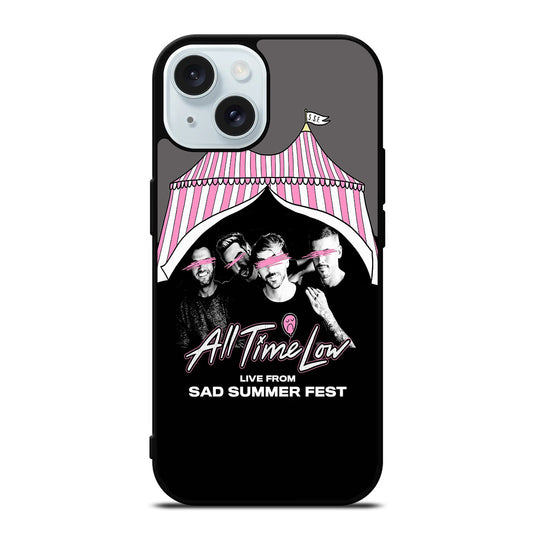 ALL TIME LOW SUMMER FEST iPhone 15 Case Cover