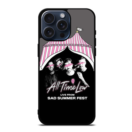 ALL TIME LOW SUMMER FEST iPhone 15 Pro Max Case Cover