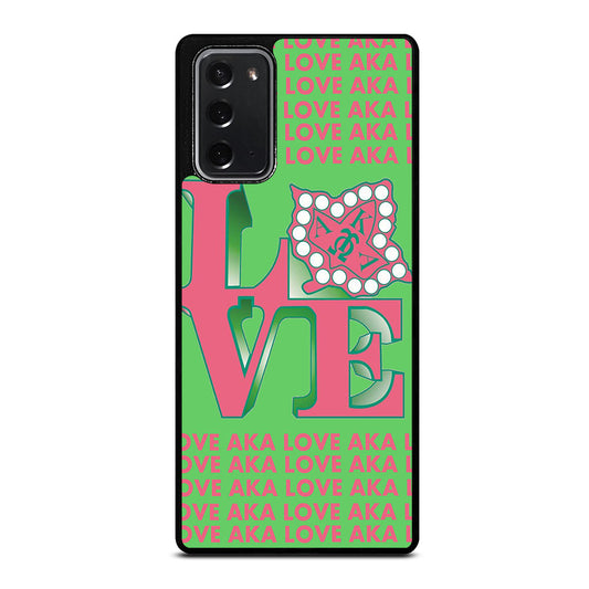 ALPHA KAPPA ALPHA LOVE Samsung Galaxy Note 20 Case Cover