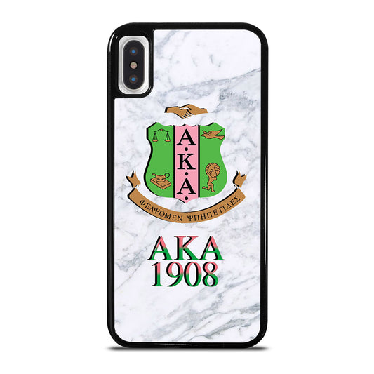 ALPHA KAPPA ALPHA MARBLE iPhone X / XS Case Cover