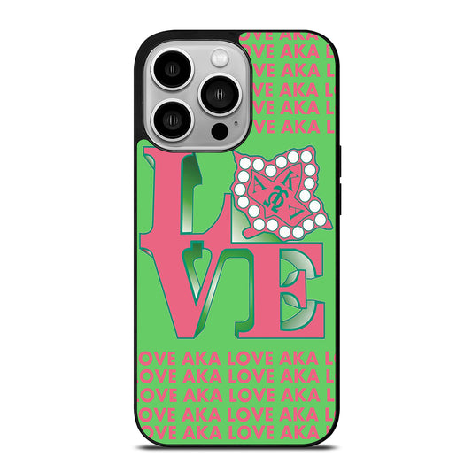 ALPHA KAPPA ALPHA LOVE iPhone 14 Pro Case Cover