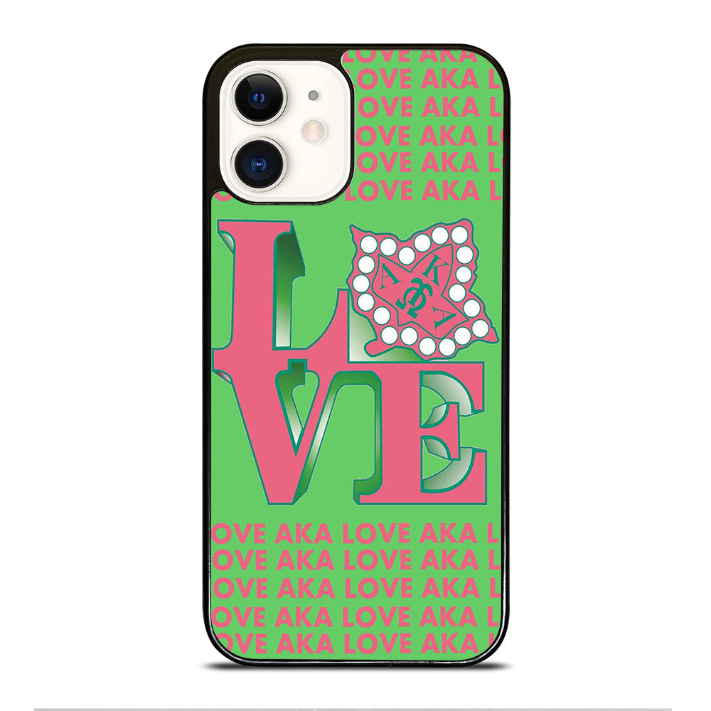 ALPHA KAPPA ALPHA LOVE iPhone 12 Case Cover