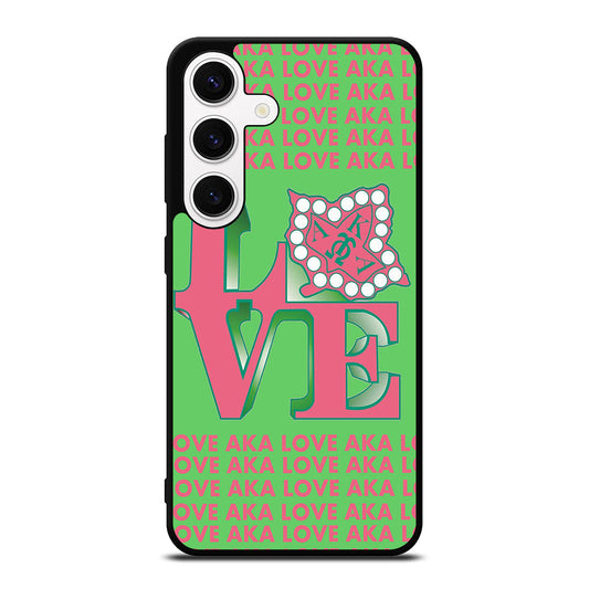 ALPHA KAPPA ALPHA LOVE Samsung Galaxy S24 Case Cover