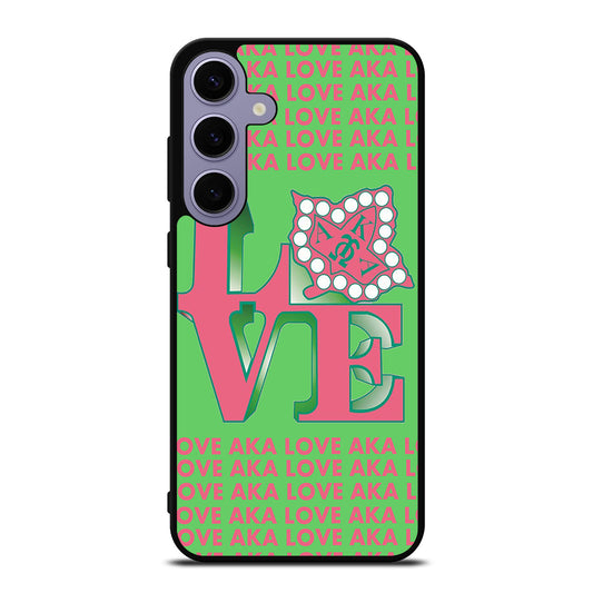 ALPHA KAPPA ALPHA LOVE Samsung Galaxy S24 Plus Case Cover