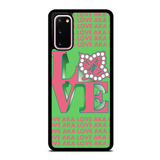 ALPHA KAPPA ALPHA LOVE Samsung Galaxy S20 Case Cover