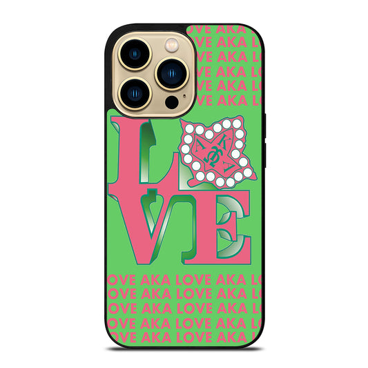 ALPHA KAPPA ALPHA LOVE iPhone 14 Pro Max Case Cover