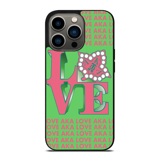 ALPHA KAPPA ALPHA LOVE iPhone 13 Pro Case Cover