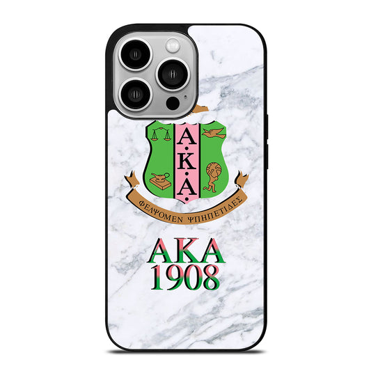 ALPHA KAPPA ALPHA MARBLE iPhone 14 Pro Case Cover