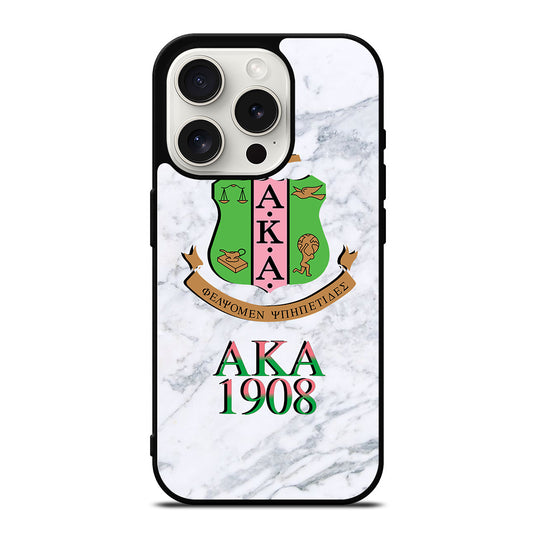 ALPHA KAPPA ALPHA MARBLE iPhone 15 Pro Case Cover