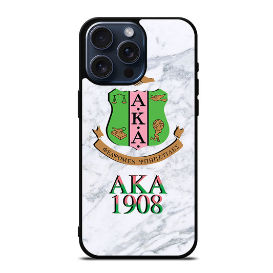 ALPHA KAPPA ALPHA MARBLE iPhone 15 Pro Max Case Cover
