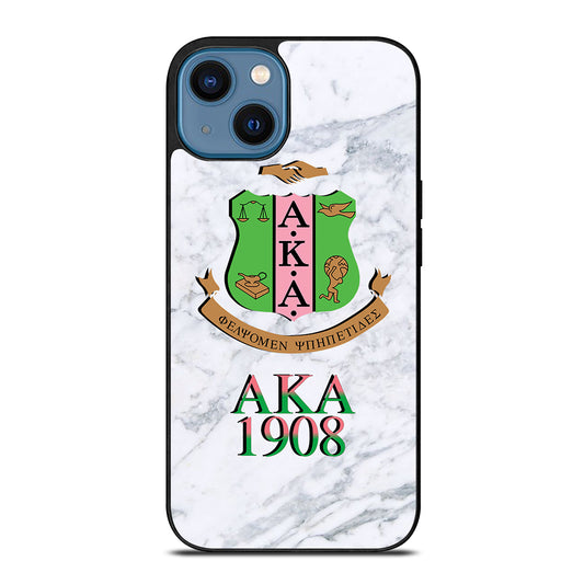 ALPHA KAPPA ALPHA MARBLE iPhone 14 Case Cover