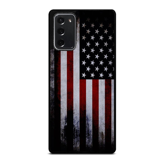 AMERICAN FLAG ART Samsung Galaxy Note 20 Case Cover