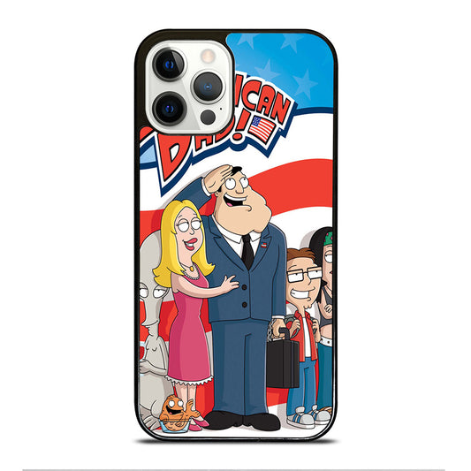 AMERICAN DAD CARTOON SERIES iPhone 12 Pro Case Cover