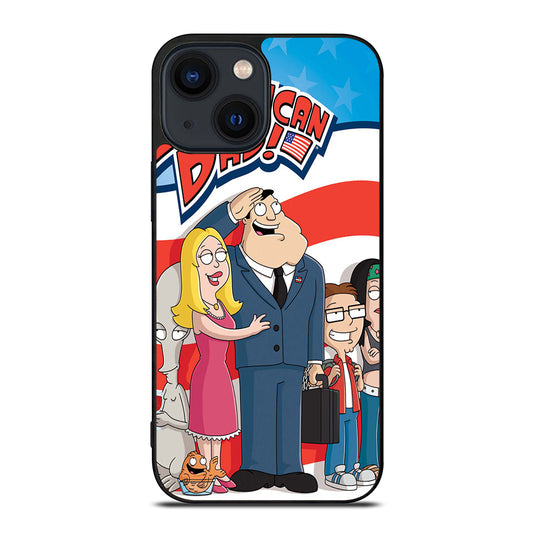 AMERICAN DAD CARTOON SERIES iPhone 14 Plus Case Cover